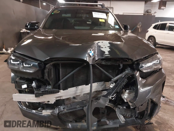 2023 BMW X3 M40i with VIN 5UX83DP09P9P31375, listed as a IAAI auction lot 41567192 with 20,600 mi miles and . Bid and sale history available at DreamBid. Image 6.