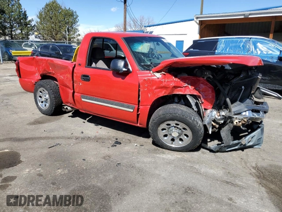 2006 Chevrolet Silverado 1500 Work Truck with VIN 3GCEC14V86G184441, listed as a Copart auction lot 49328525 with 205,021 mi miles and Salvage Title. Bid and sale history available at carsss.com. Image 4.