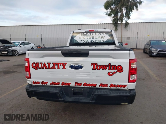 2022 Ford F-150 XL with VIN 1FTMF1CB6NKE47768, listed as a IAAI auction lot 41459528 with 74,114 mi miles. Bid and sale history available at carsss.com. Image 16.