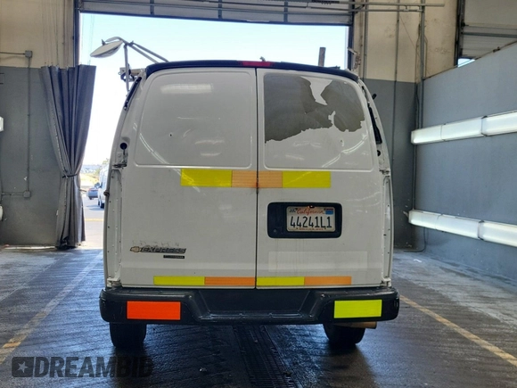 2012 Chevrolet Express Cargo with VIN 1GCWGFCA8C1179156, listed as a IAAI auction lot 42667299 with 168,910 mi miles and . Bid and sale history available at DreamBid. Image 5.