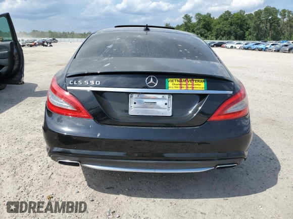 2012 Mercedes-Benz CLS 550 with VIN WDDLJ7DB2CA043726, listed as a Copart auction lot 57380534 with 118,543 mi miles and Clean title. Bid and sale history available at DreamBid. Image 6.