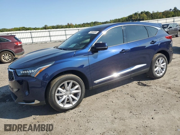 2023 Acura RDX with VIN 5J8TC2H34PL019501, listed as a Copart auction lot 70568004 with 10,691 mi miles and Salvage Title. Bid and sale history available at carsss.com. Image 1.