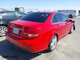 2013 Mercedes-Benz C-Class C 250 Sport with VIN WDDGF4HB4DR281012, listed as a IAAI auction lot 41714614 with 1 mi miles. Bid and sale history available at carsss.com. Image 4.