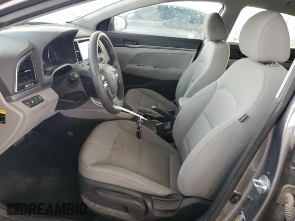 2018 Hyundai Elantra SEL with VIN 5NPD84LF4JH385018, listed as a Copart auction lot 50708615 with 81,679 mi miles and Salvage Title. Bid and sale history available at DreamBid. Image 7.