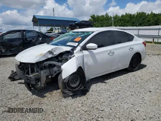 2017 Nissan Sentra S with VIN 3N1AB7AP2HY390199, listed as a Copart auction lot 61151835 with 170,436 mi miles and Salvage title. Bid and sale history available at DreamBid. Image 1.