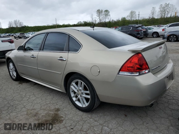 2012 Chevrolet Impala LTZ with VIN 2G1WC5E33C1103805, listed as a Copart auction lot 49508574 with 104,593 mi miles and Non Repairable. Bid and sale history available at DreamBid. Image 2.