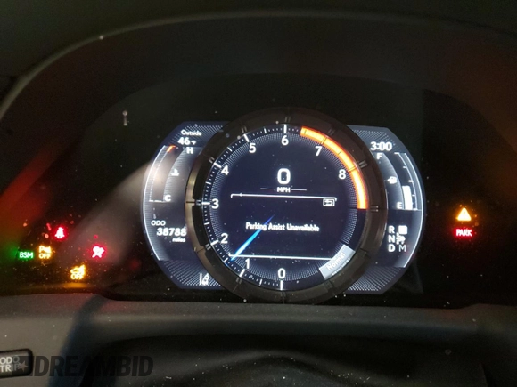 2019 Lexus LS 500 with VIN JTHC51FF0K5006952, listed as a Copart auction lot 87219154 with 38,788 mi miles and Salvage title. Bid and sale history available at DreamBid. Image 9.