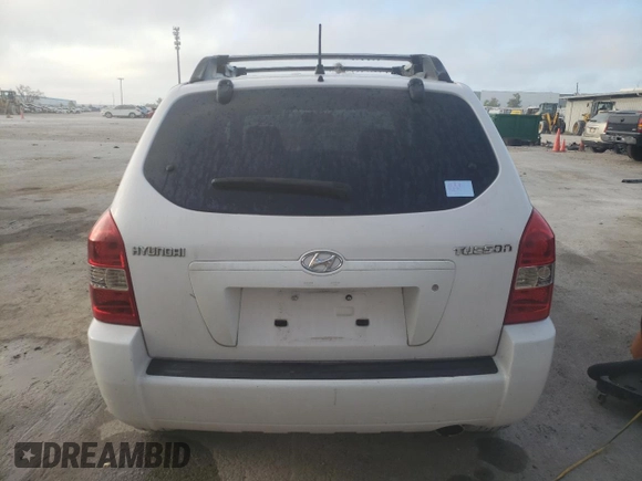 2005 Hyundai Tucson GL with VIN KM8JM12B55U206049, listed as a Copart auction lot 78380544 with 158,326 mi miles and Salvage Title. Bid and sale history available at carsss.com. Image 6.