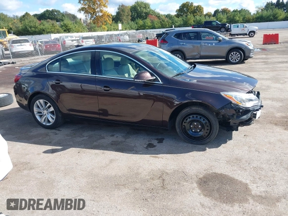 2015 Buick Regal Premium I with VIN 2G4GN5EX8F9169454, listed as a IAAI auction lot 40602572 with 117,407 mi miles. Bid and sale history available at carsss.com. Image 14.
