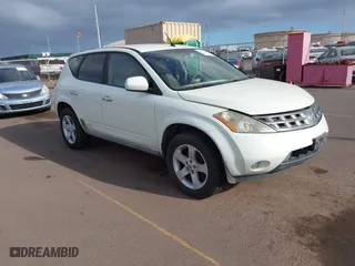 2005 Nissan Murano SE with VIN JN8AZ08T95W323383, listed as a IAAI auction lot 41692893 with 148,748 mi miles. Bid and sale history available at carsss.com. Image 1.