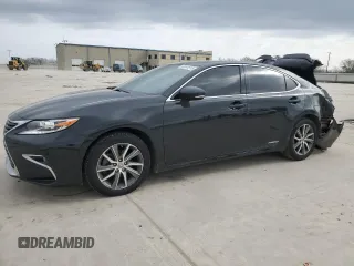 2018 Lexus ES with VIN JTHBW1GGXJ2170399, listed as a Copart auction lot 41581915 with 108,449 mi miles and Salvage Title. Bid and sale history available at carsss.com. Image 1.