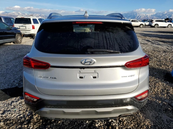 2020 Hyundai Santa Fe Limited with VIN 5NMS5CAA6LH297900, listed as a Copart auction lot 87266654 with 74,116 mi miles and Salvage Title. Bid and sale history available at carsss.com. Image 6.