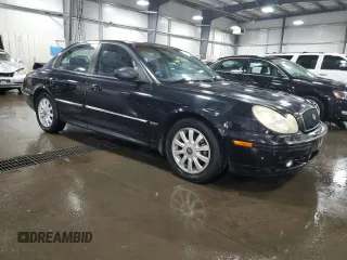 2004 Hyundai Sonata GLS with VIN KMHWF35H74A065531, listed as a Copart auction lot 58972164 with 96,352 mi miles and Salvage Title. Bid and sale history available at carsss.com. Image 4.