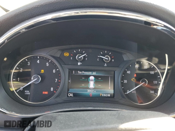 2019 Buick Encore Preferred with VIN KL4CJASB5KB767391, listed as a Copart auction lot 44818555 with 38,422 mi miles and Salvage Title. Bid and sale history available at DreamBid. Image 9.
