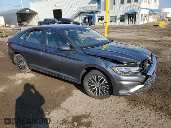 2021 Volkswagen Jetta SEL with VIN 3VWE57BU4MM031400, listed as a Copart auction lot 78274914 with 32,482 mi miles and Salvage title. Bid and sale history available at DreamBid. Image 4.