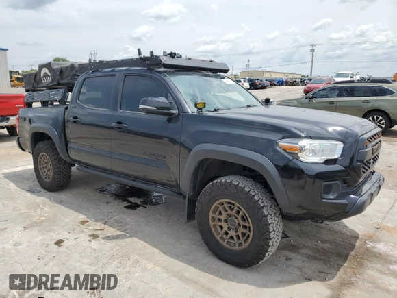 2022 Toyota Tacoma SR with VIN 3TMCZ5AN7NM477331, listed as a Copart auction lot 59991105 with 40,057 mi miles and Salvage title. Bid and sale history available at DreamBid. Image 4.