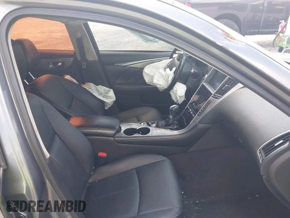 2015 Infiniti Q50 with VIN JN1BV7AP4FM338889, listed as a IAAI auction lot 42285135 with 150,867 mi miles and . Bid and sale history available at DreamBid. Image 5.