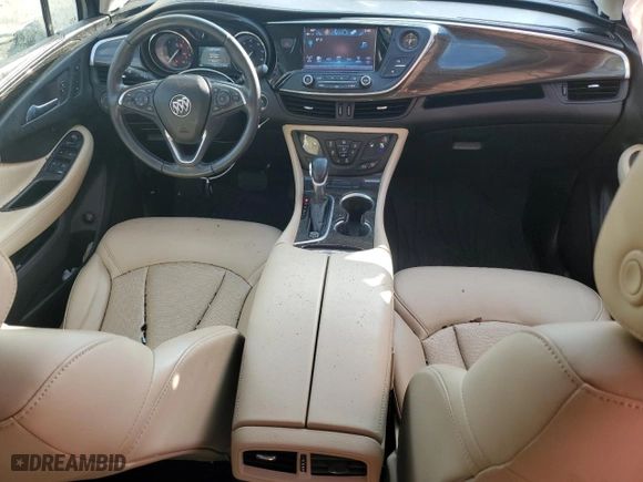2020 Buick Envision Essence with VIN LRBFX2SA9LD084385, listed as a Copart auction lot 81738604 with 34,808 mi miles and Salvage Title. Bid and sale history available at carsss.com. Image 8.