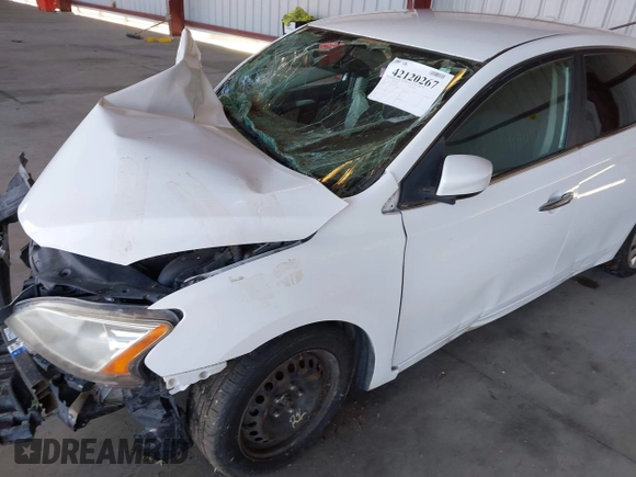2015 Nissan Sentra SV with VIN 3N1AB7AP3FY286642, listed as a IAAI auction lot 42120267 with 137,681 mi miles and . Bid and sale history available at DreamBid. Image 14.