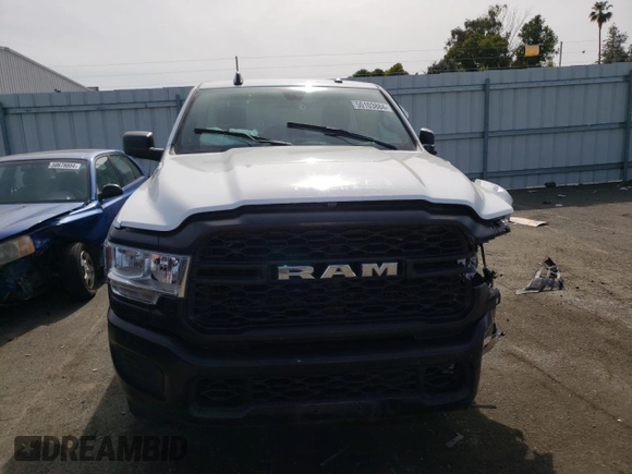 2021 Ram 2500 Tradesman with VIN 3C6MR4AJ5MG673882, listed as a Copart auction lot 50103884 with 70,455 mi miles and Salvage title. Bid and sale history available at DreamBid. Image 5.