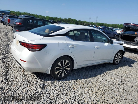 2024 Nissan Sentra SV z VIN 3N1AB8CV9RY216004, wystawiony jako Copart lot #54932505 z przebiegiem 60 872 mil mil oraz Szkoda całkowita • Salvage title. Historia ofert i sprzedaży dostępna na DreamBid. Obrazek 3.