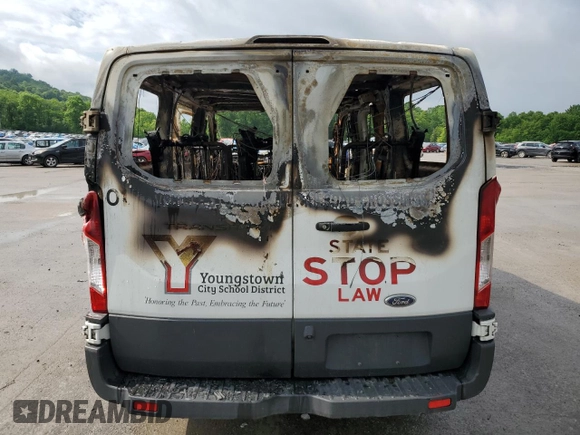 2018 Ford Transit Passenger XL с VIN 1FMZK1ZM1JKA35595, выставлен на аукционе Copart как лот 59886145 с пробегом Не указан миль и Списание • Salvage title. История ставок и продаж доступна на DreamBid. Изображение 6.
