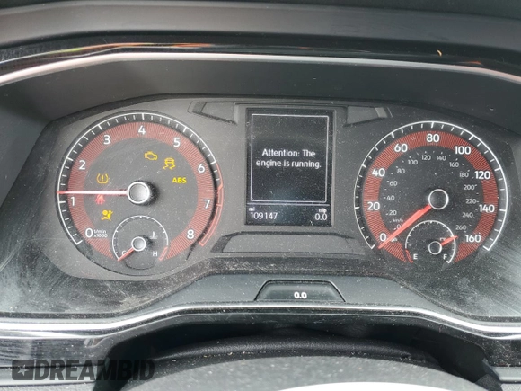 2019 Volkswagen Jetta S with VIN 3VWC57BU9KM079740, listed as a Copart auction lot 53743875 with 109,147 mi miles and Salvage title. Bid and sale history available at DreamBid. Image 9.