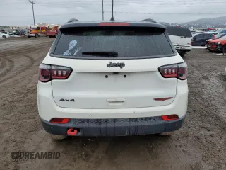 2021 Jeep Compass Trailhawk with VIN 3C4NJDDB5MT590369, listed as a Copart auction lot 46107685 with 67,857 mi miles and Salvage title. Bid and sale history available at DreamBid. Image 6.