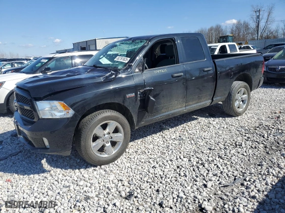 2019 Ram 1500 Classic Express with VIN 1C6RR7FT2KS597724, listed as a Copart auction lot 52797625 with 93,584 mi miles and Clean Title. Bid and sale history available at carsss.com. Image 1.