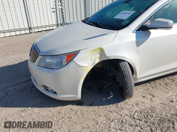 2013 Buick LaCrosse Leather with VIN 1G4GC5E37DF331873, listed as a IAAI auction lot 41685104 with 119,648 mi miles and . Bid and sale history available at DreamBid. Image 6.