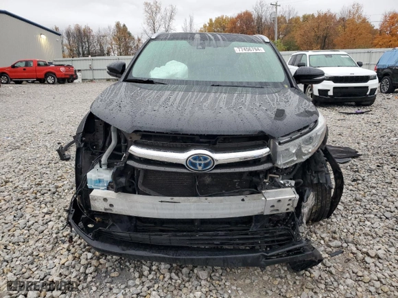 2014 Toyota Highlander Hybrid Limited with VIN 5TDDCRFHXES006144, listed as a Copart auction lot 77456794 with 111,611 mi miles and Clean Title. Bid and sale history available at carsss.com. Image 5.
