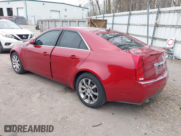 2008 Cadillac CTS RWD w/1SA with VIN 1G6DF577880150615, listed as a IAAI auction lot 42071662 with 115,304 mi miles. Bid and sale history available at carsss.com. Image 3.