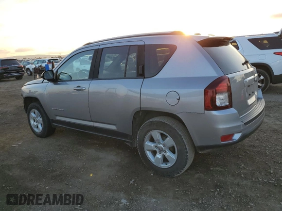 2016 Jeep Compass 75th Anniversary with VIN 1C4NJCBB3GD748893, listed as a Copart auction lot 43176195 with 71,356 mi miles and Salvage Title. Bid and sale history available at carsss.com. Image 2.