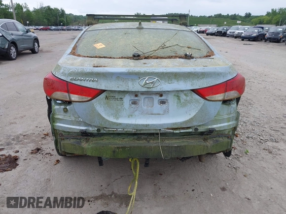 2011 Hyundai Elantra GLS с VIN KMHDH4AE9BU089585, выставлен на аукционе IAAI как лот 42463477 с пробегом 203 775 миль миль и . История ставок и продаж доступна на DreamBid. Изображение 6.