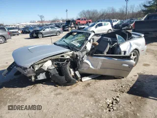 2003 Ford Mustang Deluxe with VIN 1FAFP44493F395992, listed as a Copart auction lot 41692825 with 0 mi miles and Salvage Title. Bid and sale history available at carsss.com. Image 1.