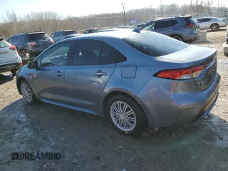 2020 Toyota Corolla LE with VIN 5YFEPRAE3LP074362, listed as a Copart auction lot 42721665 with 46,720 mi miles and Non Repairable. Bid and sale history available at carsss.com. Image 2.