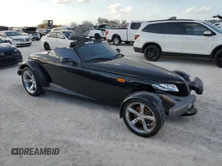 1999 Plymouth Prowler z VIN 1P3EW65G8XV502376, wystawiony jako Copart lot #77556104 z przebiegiem Nie podano mil oraz Szkody całkowita. Historia ofert i sprzedaży dostępna na DreamBid. Obrazek 4.
