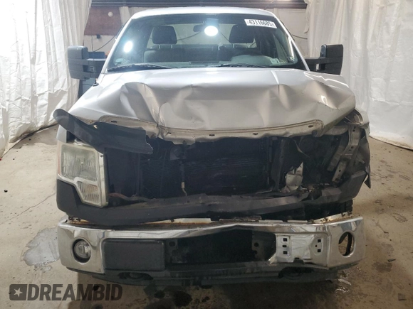 2009 Ford F-150 XL with VIN 1FTVF14V99KB49833, listed as a Copart auction lot 43116685 with 124,541 mi miles and Salvage title. Bid and sale history available at DreamBid. Image 5.