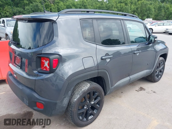2023 Jeep Renegade Altitude with VIN ZACNJDE14PPP10533, listed as a IAAI auction lot 42503786 with 7,718 mi miles and . Bid and sale history available at DreamBid. Image 4.