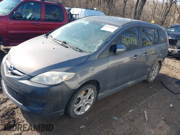 2010 Mazda 5 Sport z VIN JM1CR2W39A0379291, wystawiony jako IAAI lot #41728402 z przebiegiem 159 804 mil mil oraz . Historia ofert i sprzedaży dostępna na DreamBid. Obrazek 2.