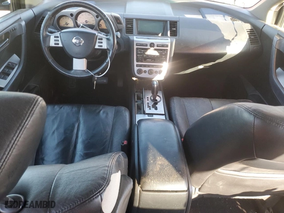 2004 Nissan Murano SE with VIN JN8AZ08W94W302638, listed as a Copart auction lot 44238265 with 145,452 mi miles and Salvage Title. Bid and sale history available at carsss.com. Image 8.