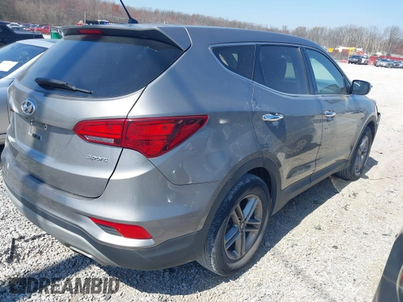 2018 Hyundai Santa Fe Sport 2.4L with VIN 5XYZT3LB5JG541991, listed as a IAAI auction lot 41782421 with 130,368 mi miles. Bid and sale history available at carsss.com. Image 4.