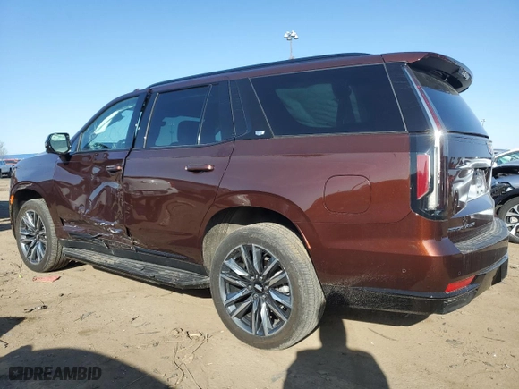 2023 Cadillac Escalade 4WD Sport Platinum with VIN 1GYS4GKL6PR532298, listed as a Copart auction lot 49036015 with 24,757 mi miles and Clean Title. Bid and sale history available at carsss.com. Image 2.
