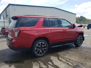 2024 Chevrolet Tahoe RST with VIN 1GNSCRKDXRR138598, listed as a Copart auction lot 51780695 with 16,796 mi miles and Salvage title. Bid and sale history available at DreamBid. Image 3.