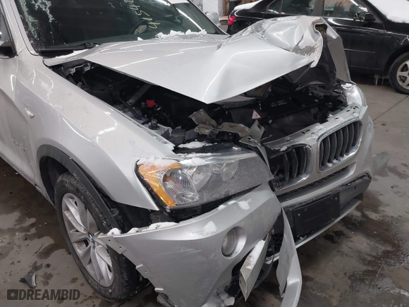 2013 BMW X3 xDrive28i with VIN 5UXWX9C52DL874015, listed as a IAAI auction lot 41542818 with 84,610 mi miles. Bid and sale history available at carsss.com. Image 6.