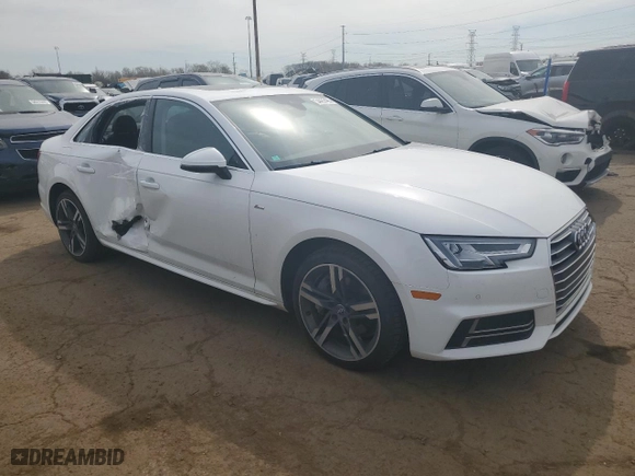 2017 Audi A4 Premium Plus with VIN WAUENAF44HN010890, listed as a Copart auction lot 54467495 with 70,472 mi miles and Clean Title. Bid and sale history available at carsss.com. Image 4.