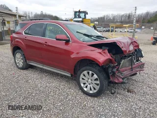 2010 Chevrolet Equinox LT w/2LT with VIN 2CNALPEW0A6239697, listed as a IAAI auction lot 41731391 with 127,981 mi miles. Bid and sale history available at carsss.com. Image 1.