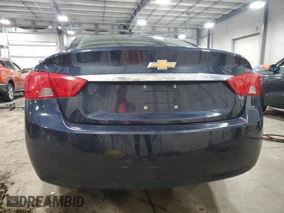 2015 Chevrolet Impala LS with VIN 2G11Z5SL3F9177213, listed as a Copart auction lot 60149995 with 167,064 mi miles and Non repairable. Bid and sale history available at DreamBid. Image 6.