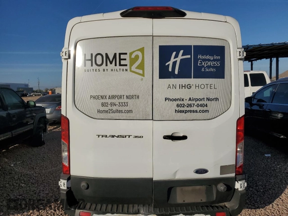 2019 Ford Transit Passenger XL with VIN 1FBZX2CM6KKB43348, listed as a Copart auction lot 87263154 with 172,146 mi miles and Salvage Title. Bid and sale history available at carsss.com. Image 6.