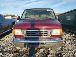 2005 Ford Econoline Passenger XL with VIN 1FBNE31LX5HB07328, listed as a Copart auction lot 80630434 with 173,474 mi miles and Salvage Title. Bid and sale history available at carsss.com. Image 5.